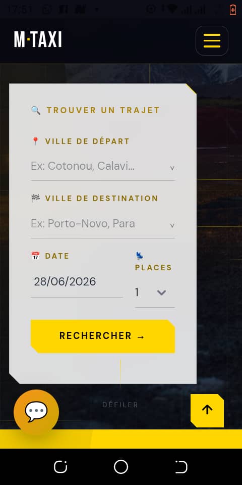 MDIVINE — application multi-services — écran 5